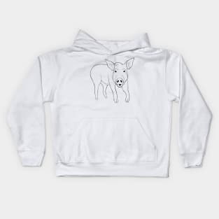 Happy Piglet Kids Hoodie